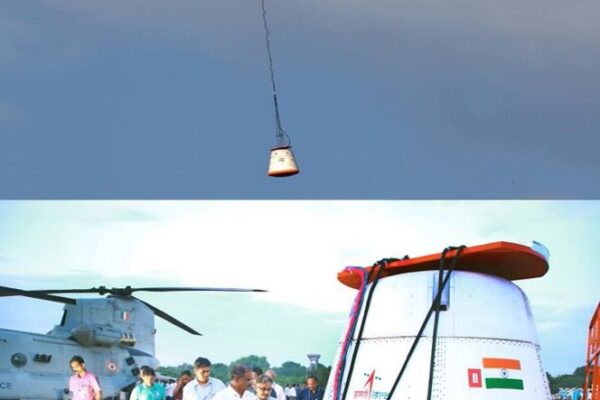 New Delhi, August 24, 2025 – In a significant step towards India’s first human spaceflight mission, ISRO (Indian Space Research Organisation) has successfully completed the first Integrated Air-Drop Test (IADT-01) of the parachute-based deceleration system designed for the Gaganyaan mission. This marks a major milestone in ensuring astronaut safety and successful crew module recovery. What Was the Air-Drop Test? The Integrated Air-Drop Test (IADT-01) was carried out to evaluate the parachute deployment sequence and performance of the crew module’s deceleration system. The test involved dropping a simulated crew module from an altitude using the Indian Air Force’s C-17 aircraft. Once released, the parachutes were deployed in a staged manner to control the descent and ensure a safe landing. This system is critical to the Gaganyaan mission, as it will be responsible for slowing down the crew module during re-entry and enabling astronauts to land safely on Earth. Importance of the Parachute-Based Deceleration System The parachute system plays a key role in ensuring astronaut safety. After the crew module re-enters Earth’s atmosphere, the parachutes reduce its speed from supersonic to safe landing velocity. The successful completion of this test proves that ISRO’s safety and recovery mechanisms for Gaganyaan are moving in the right direction. Gaganyaan Mission: India’s First Human Spaceflight Program The Gaganyaan mission, led by ISRO, aims to send Indian astronauts (Vyomnauts) into low Earth orbit. This ambitious program will make India the fourth nation in the world—after the USA, Russia, and China—to demonstrate human spaceflight capability. So far, ISRO has conducted: Pad Abort Tests Crew Module atmospheric re-entry tests Parachute drop evaluations Now, the first Integrated Air-Drop Test (IADT-01) Each successful trial adds to India’s confidence in launching its astronauts into space in the coming years. Industry and Global Recognition Experts note that ISRO’s progress in the Gaganyaan project highlights India’s growing capability in space technology and astronaut safety systems. With this milestone, India is closer to achieving one of its most ambitious space exploration goals. What’s Next for Gaganyaan? More air-drop tests will be conducted to refine the parachute system. Human-rated launch vehicle tests will continue. Simulated crew module re-entry trials will be expanded. The final crewed mission is expected in the near future, once all safety and mission-readiness parameters are achieved. 📌 Key Takeaways ISRO has completed the first Integrated Air-Drop Test (IADT-01) for the Gaganyaan parachute system. The test validates the deceleration and crew recovery system essential for astronaut safety. Gaganyaan will make India the fourth country with human spaceflight capability.