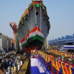 Project 17A Warships INS Udaygiri and INS Himgiri Commissioned by Defence Minister Rajnath Singh at Visakhapatnam