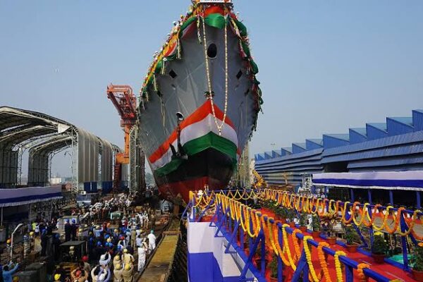 Project 17A Warships INS Udaygiri and INS Himgiri Commissioned by Defence Minister Rajnath Singh at Visakhapatnam