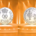 New Delhi: PM Modi Releases ₹100 Commemorative Coin and Stamp to Mark 100 Years of RSS with Bharat Mata Depiction